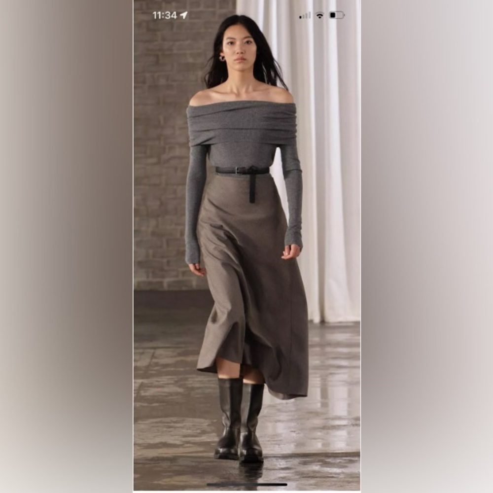 NWT ZARA WOOL SKIRT